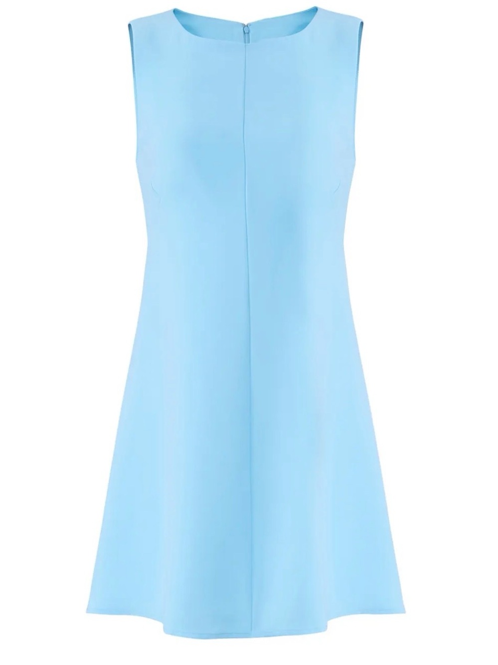 Amanda Uprichard Powder Blue Sleeveless A-Line Dress